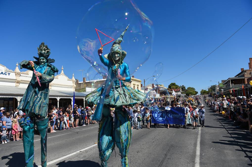 Not on: Beechworth's Golden Horseshoes Festival has been canned with no street parade to be held this Easter.