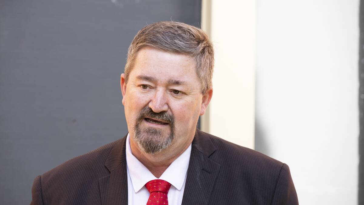 Worth considering: Labor candidate Darren Cameron says a break-up of Albury Wodonga Health should be on the agenda for public debate. Picture: ASH SMITH