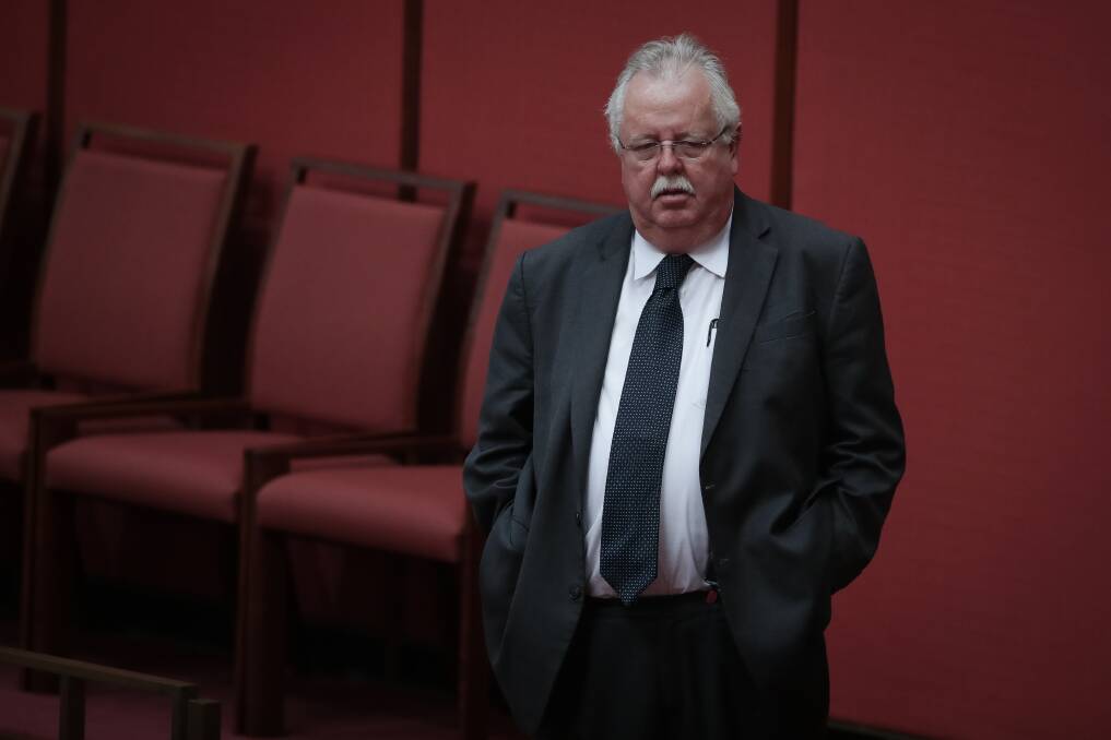 Asking questions: Nationals Upper House MP Senator Barry O'Sullivan, a former Queensland police detective, is on the committee investigating pet food safety and regulation in Australia.