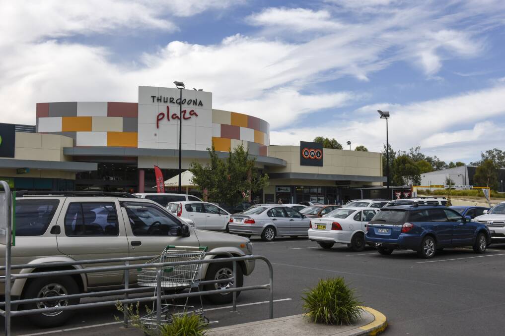 Potential site: Thurgoona's shopping centre and car park have been raised as potential locations for a council-funded security camera system.