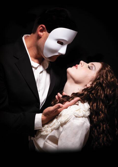 Front and centre: Craig Quilliam and Venetia Heath in a promotional photograph for Phantom of the Opera.