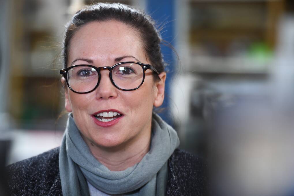 Mininster-in-waiting: Labor MLC Jaclyn Symes was named a minister for the first time on Thursday, but she cannot take up her new role because is continuing to fight for a place in the Northern Victoria elected group.
