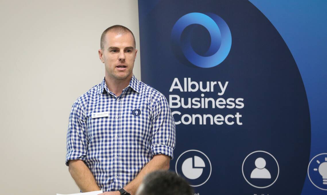 Switcheroo: Incumbent Albury Business Connect general manager Carrick Gill-Vallance is leaving his role at a time when council support for the business group does not go beyond June next year. That financial situation makes for a tougher recruiting process, the council has been told.
