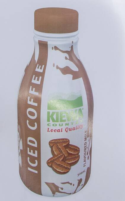 How Kiewa iced coffee will look when it returns to the shelves on Thursday.