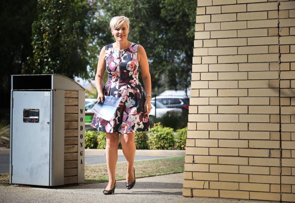 We're acting: Wodonga mayor Anna Speedie says the final budget to be voted on by councillors on Monday night will reflect community concern about the city's reaction to the Ombudsman's findings of waste management fee misuse.