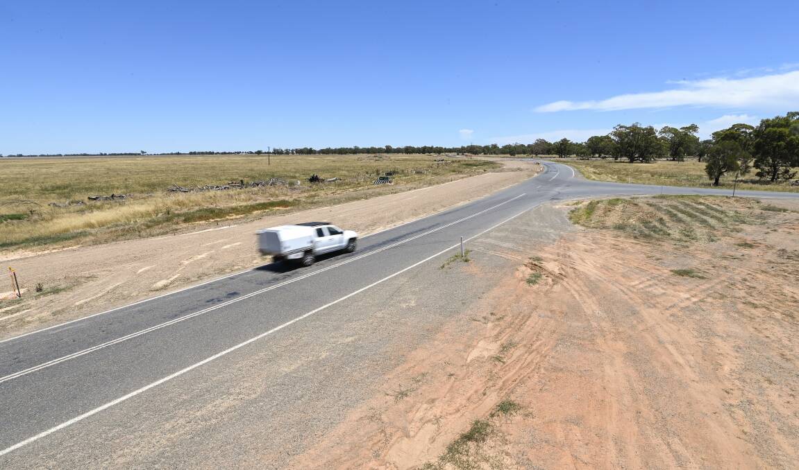 Road to nowhere: Federation Council ratepayers feel as though they are not benefiting from spending on rural routes in the area. Picture: MARK JESSER