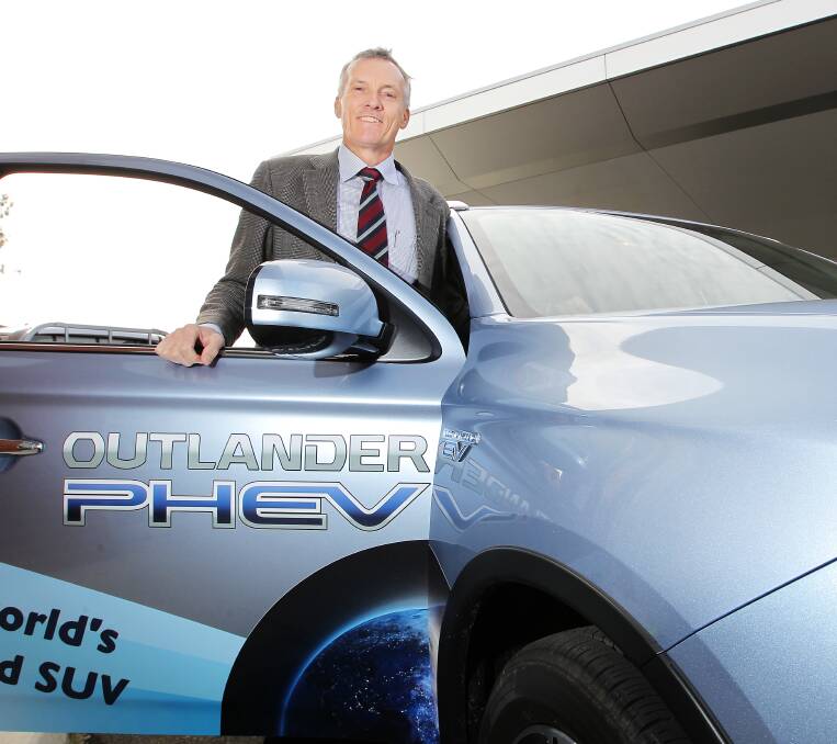 Not plugged in: Albury car dealer Martin Baker says there is still little demand for electric vehicles on the Border.