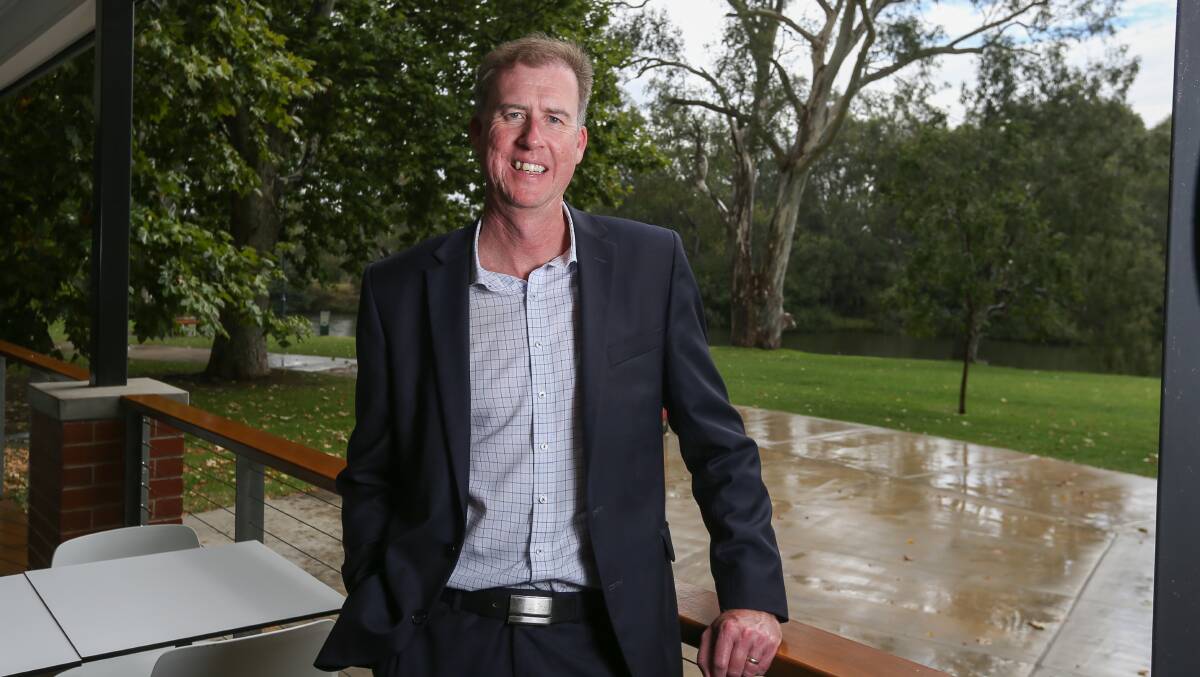 Industry leader: Murray River Tourism chief executive Mark Francis would like to see a flights program for regional airports to be expanded. Picture: TARA TREWHELLA