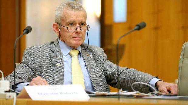 JAIL-THEM: Senator Malcolm Roberts was in Mount Isa on October 10 for a federal inquiry into the needs of northern Australia. 