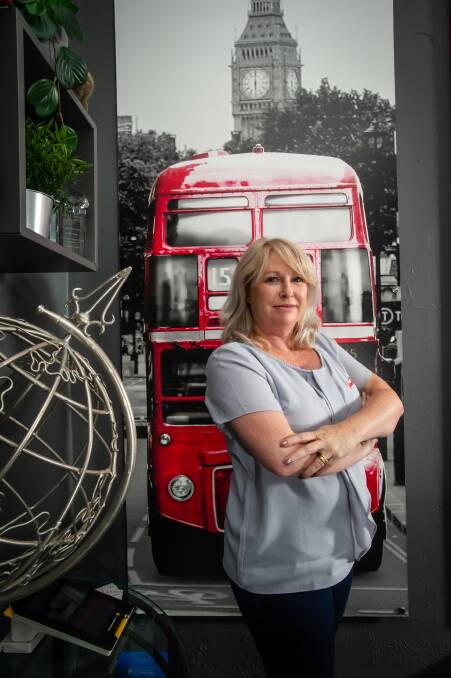 Jamison Travel director Michelle Everson said international trips made up 90 per cent of her business before coronavirus. Picture: Karleen Minney. 