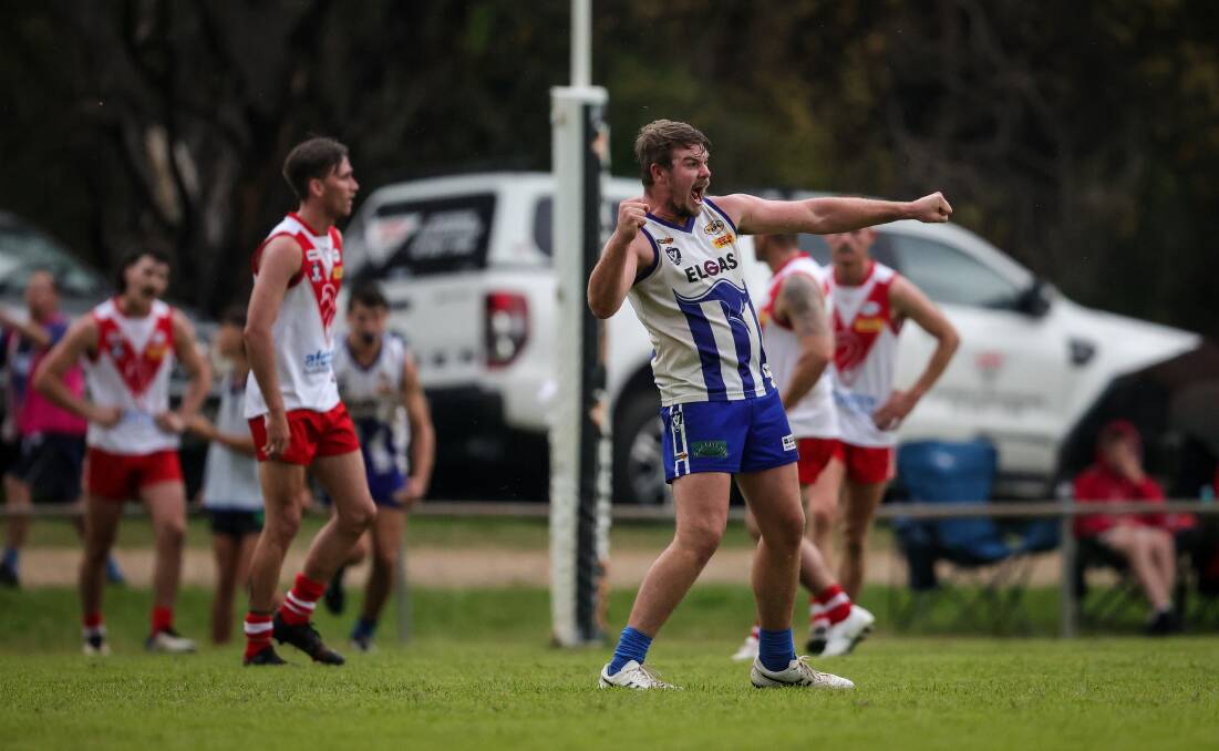 Yackandandah's Zac Leitch will need to have another good season if the Roos hope to contend again. Picture by James Wiltshire 