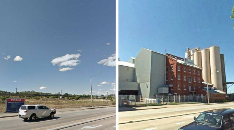 Now and Then: Corner Young and Wilson Streets, Albury.