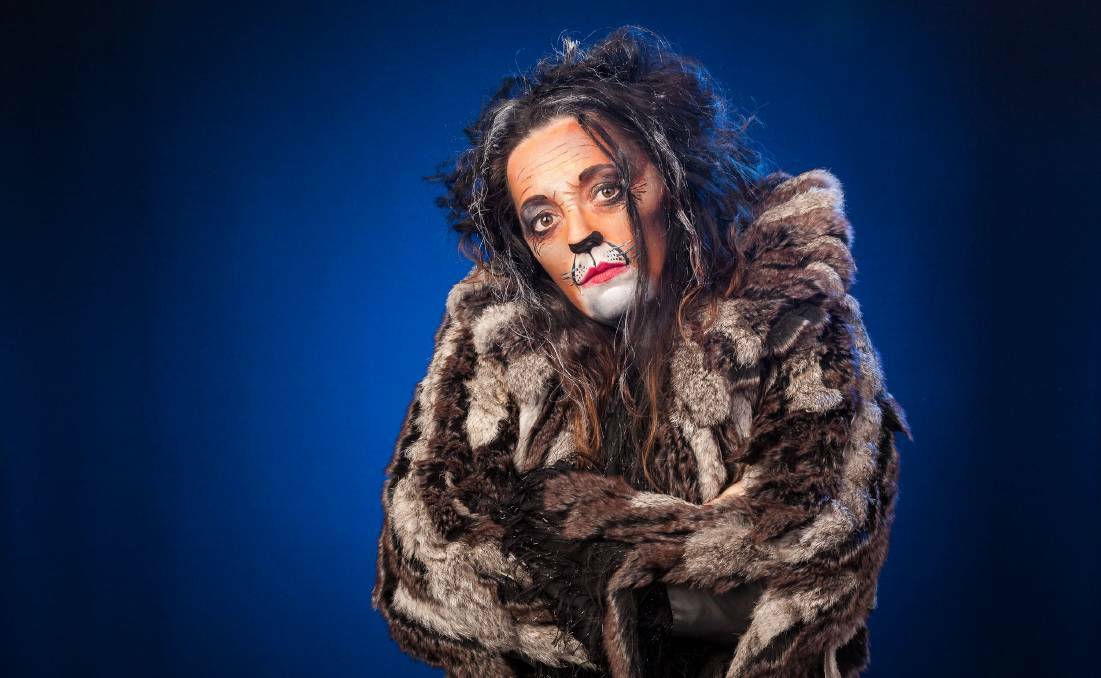 THE MUSICAL: Lauren Schutter takes on one of theatre's most iconic roles in Cats this weekend.