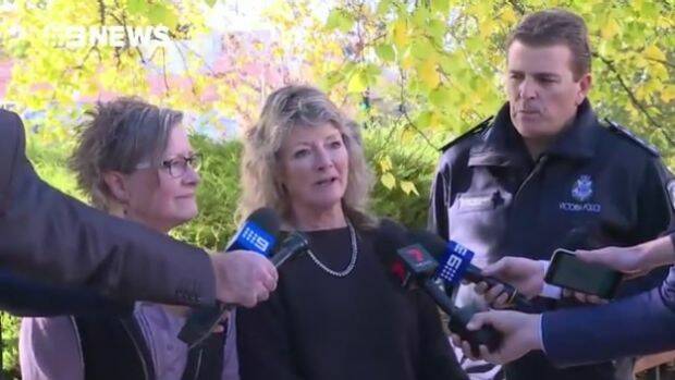 Isabel Stephens' daughters Helen Stephens and Barbara Walter on Thursday told reporters the incident was very out of character. Photo: Nine News