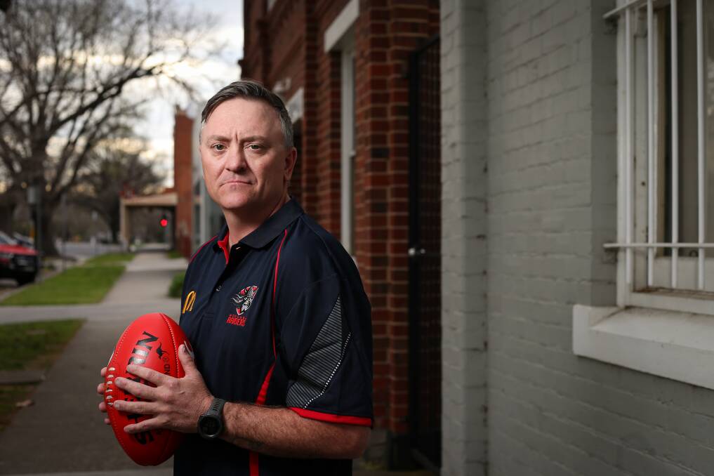 Wodonga Raiders' coach Marc Almond has had a tough month after contracting COVID.