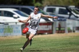 Wangaratta's Nick Richards impressed in his return to the club on Saturday. Picture by James Wiltshire