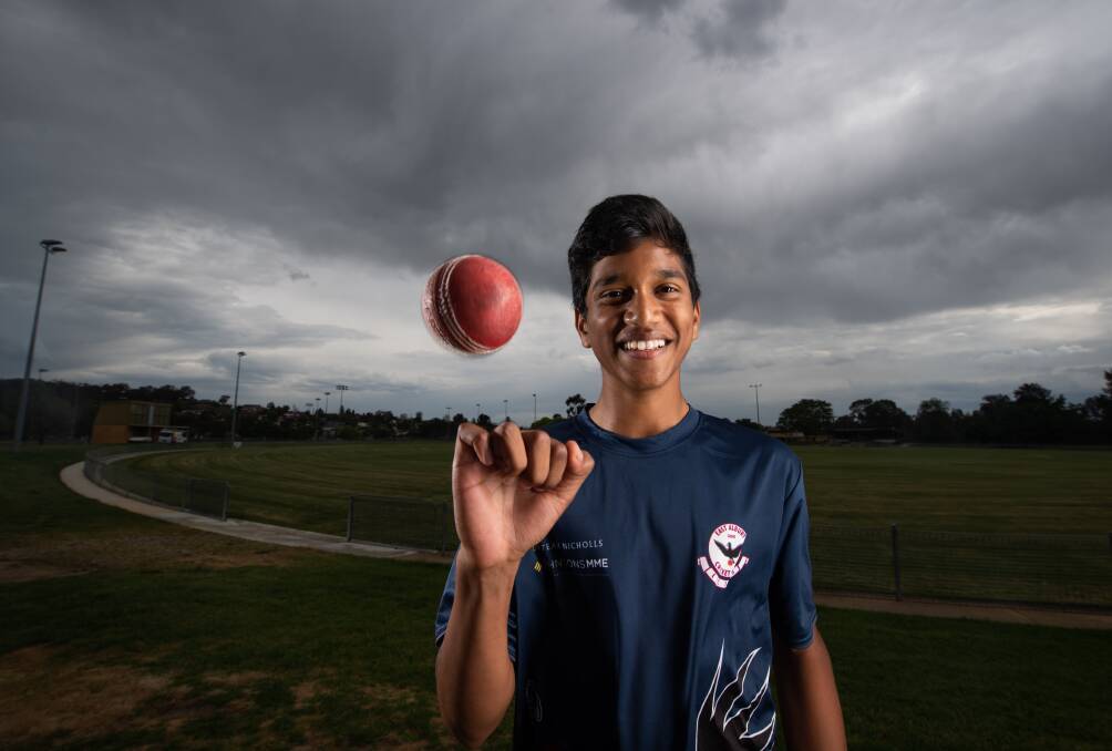 COME IN SPINNER: East Albury's Praveen Pathmanathan, whose parents were born in Sri Lanka, has played only two 50-over first grade games in the past three seasons, but is set to become a permanent fixture. Picture: MARK JESSER