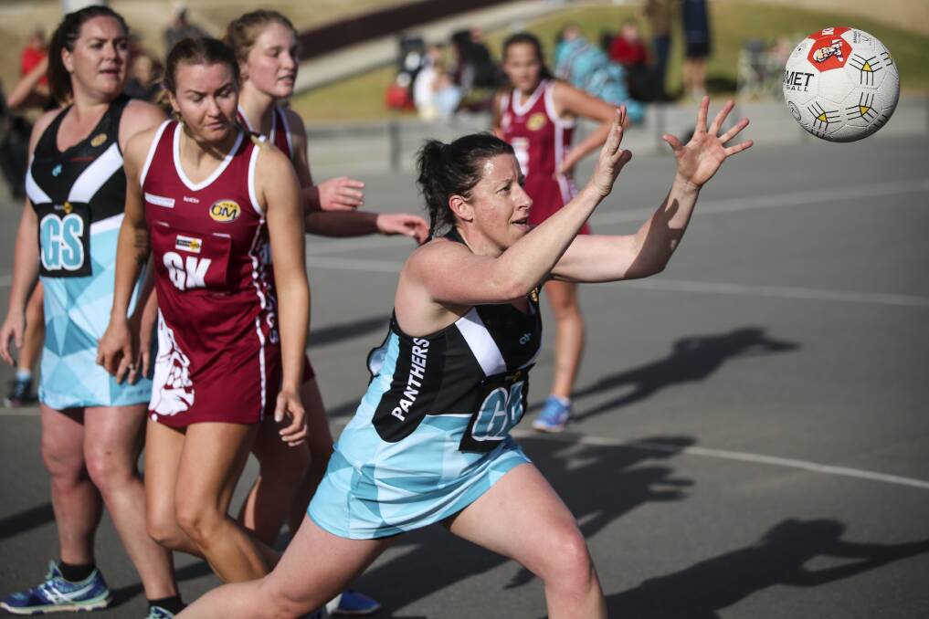SUPER SARAH: The Panthers' Sarah Senini was superb in the win over Wodonga, not only with her shooting, but also her guidance to team-mates. 