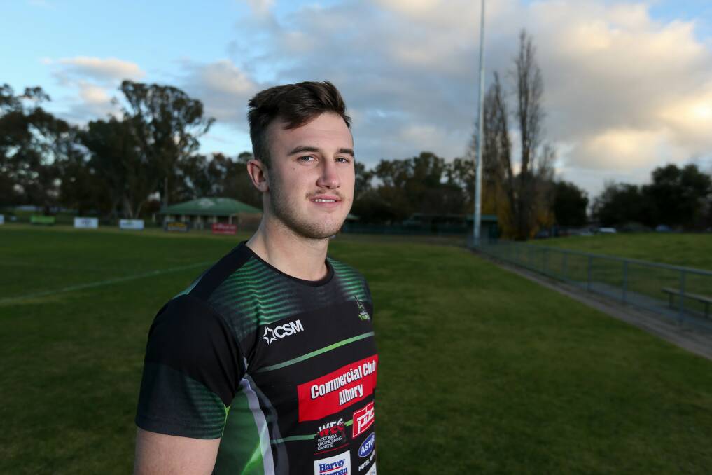 ROO HUNTER: Albury Thunder's Liam Wiscombe will look to play a crucial role when his team hosts Wagga Kangaroos. Picture: TARA TREWHELLA