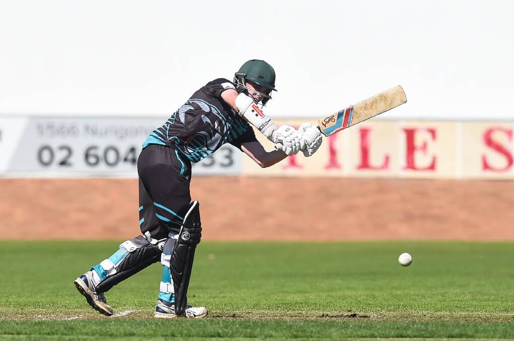 Lavington batsman Matt Tom played a key role in an opening stand of 52 in Victoria Country under 21's grand final win over the city's rep side.