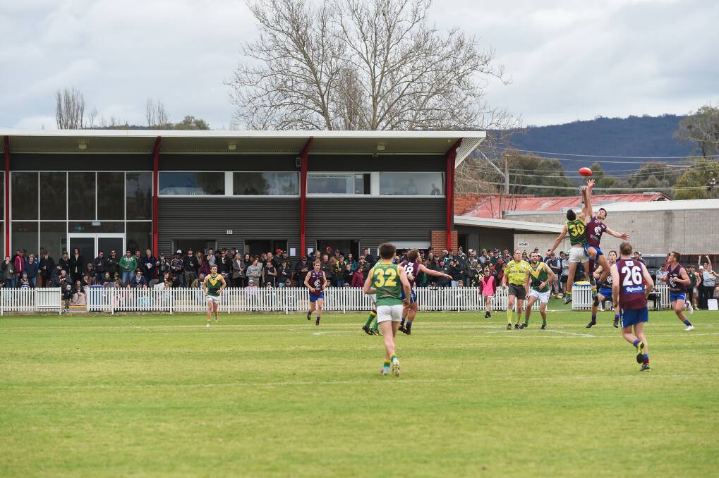 Murray Magpies' Urana Road Oval hosted the Hume League's semi-final.