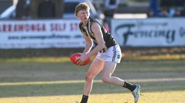 Fraser Holland-Dean has impressed for the Pies this season and played in the top of the table clash against Yarrawonga last Saturday. Picture: MARK JESSER