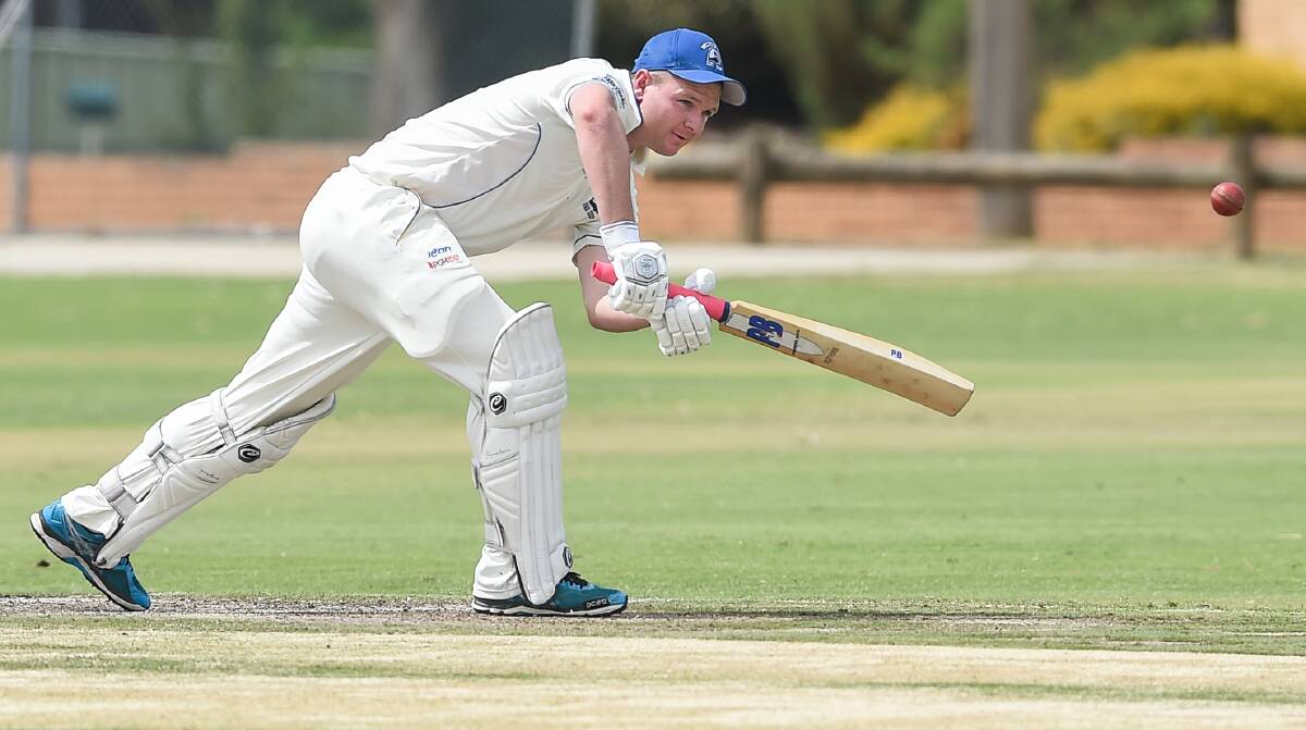 Belvoir's Drew Cameron was outstanding with 91 in the three-run loss to East Albury.