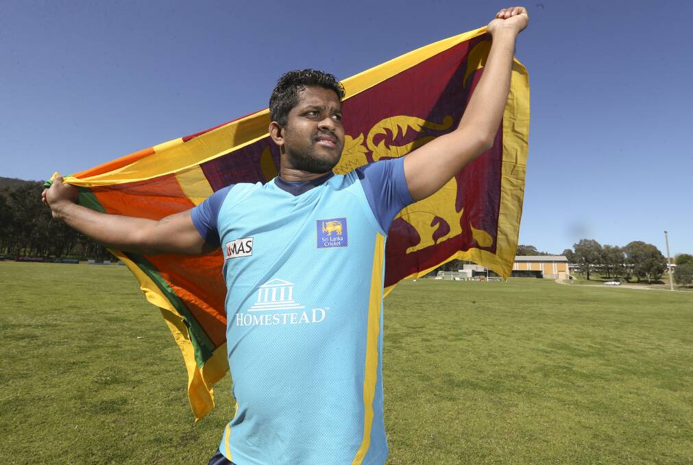 FLYING THE FLAG: Former Sri Lankan international Dilhara Lokuhettige will debut for Tallangatta. He is grateful for the club's support and will look to repay the favour. Picture: ELENOR TEDENBORG