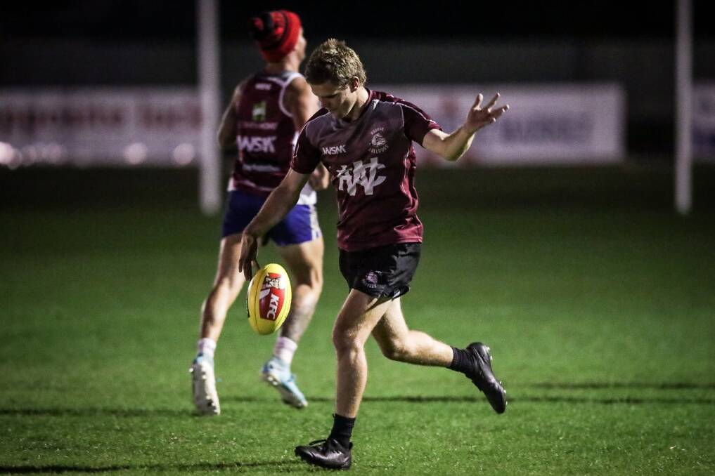 ACTION JACKSON: Wodonga's Reed Jackson will be pumped for a big showing as he continues his comeback from a serious knee injury two years ago. Picture: JAMES WILTSHIRE
