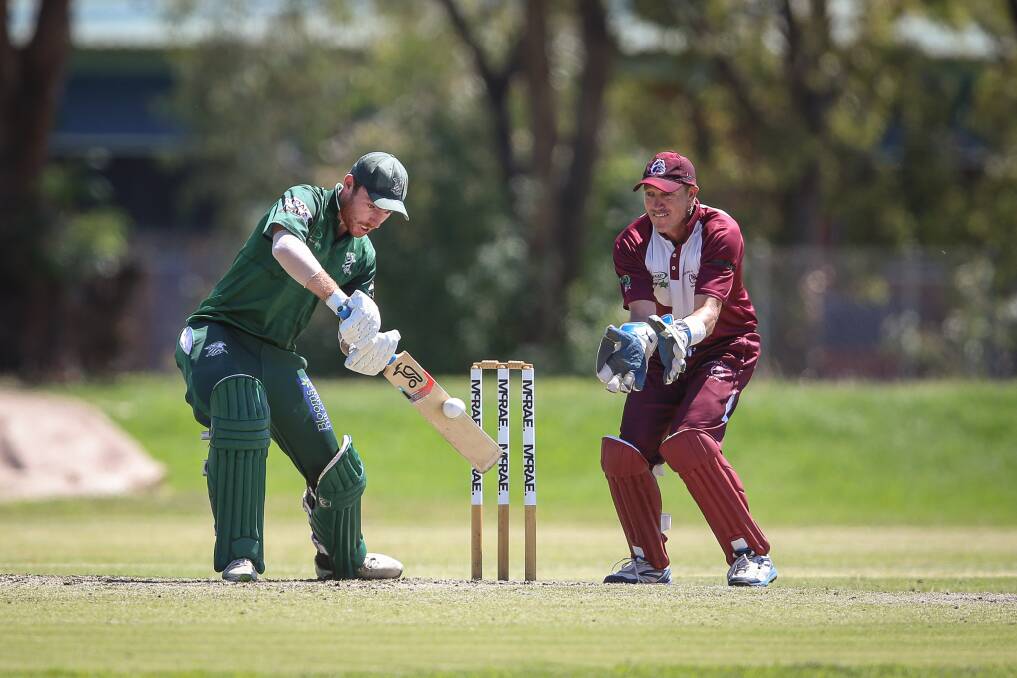 St Patrick's opening batsman Matt Crawshaw is in his best form for five years. He's coming off a ton against East Albury in the semi-final.