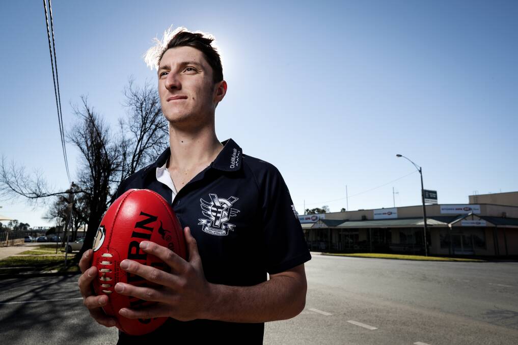 Yarrawonga's Matt Casey is one of five nominations for the O and M's Rising Star award.