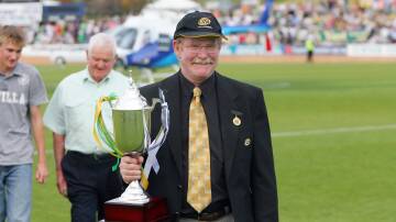 Greg Claney on O and M grand final day.