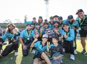 Lavington celebrates its second successive Cricket Albury-Wodonga Provincial premiership following the 101-run win over Corowa on Saturday. A handful of players have now won five flags. Picture by James Wiltshire