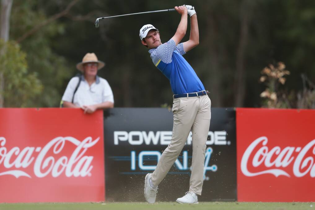 TOP 15: Zach Murray has finished in a tie for 14th at the NSW Open in Sydney.
