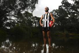 Cam Barrett is in his second season with the Pies after a strong debut year. Picture by Mark Jesser
