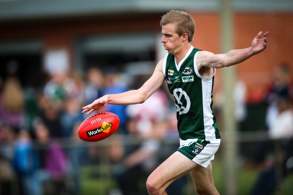 Jeremy Wilson kicked six goals for Moyhu, but it wasn't enough to get the win with Greta posting a 62-point victory.