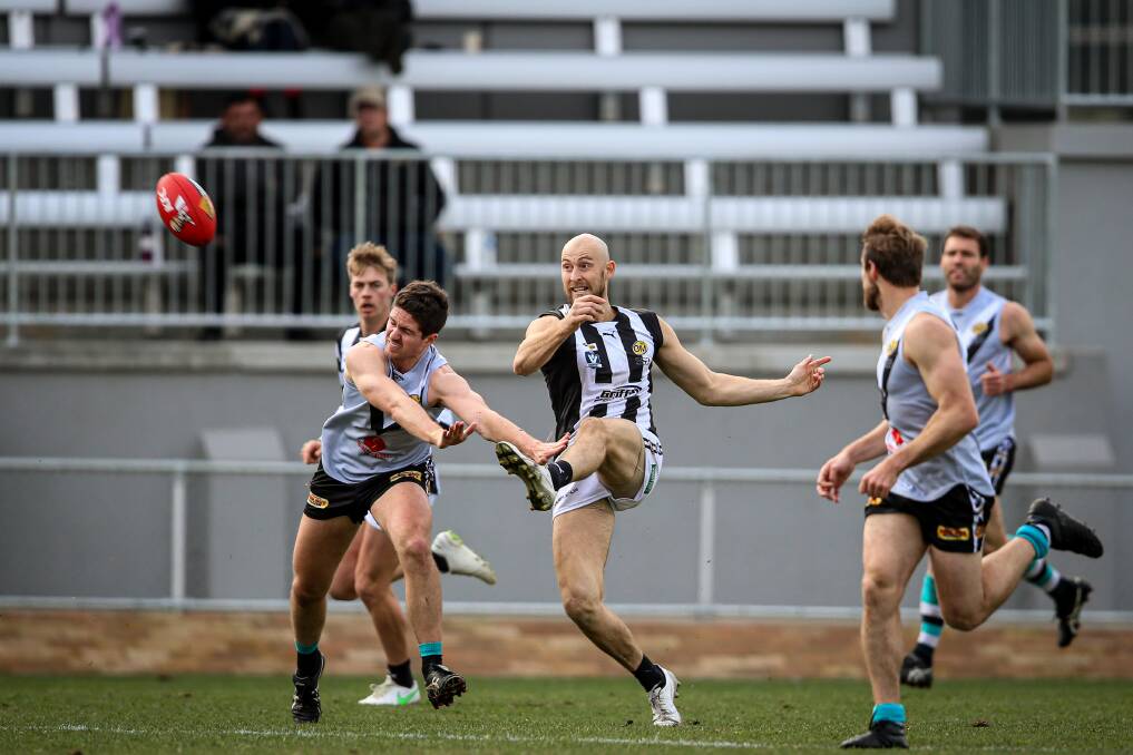 Ben Reid has played seven of the club's 12 games, kicking 26 goals after 14 years with Collingwood.