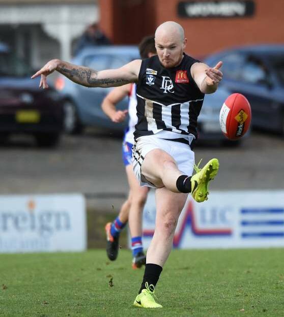 Kyle Docherty played at Darley in 2017. Picture: BALLARAT COURIER