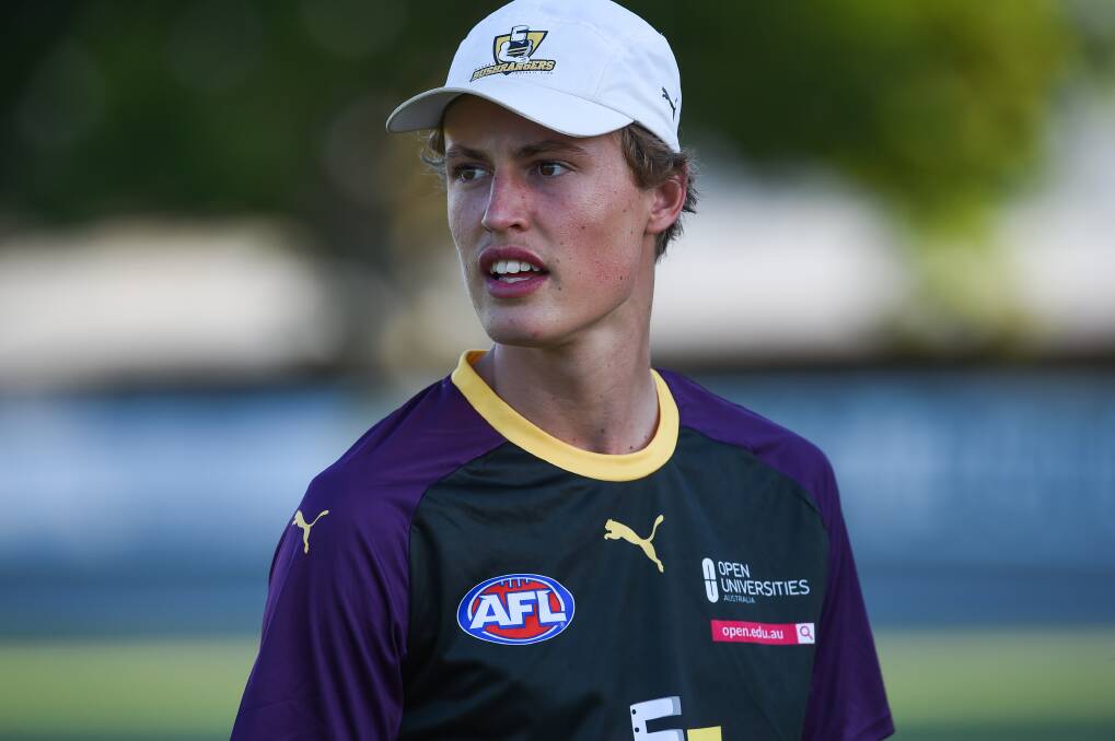 Cameron McLeod kicked three goals on debut against the Saints.