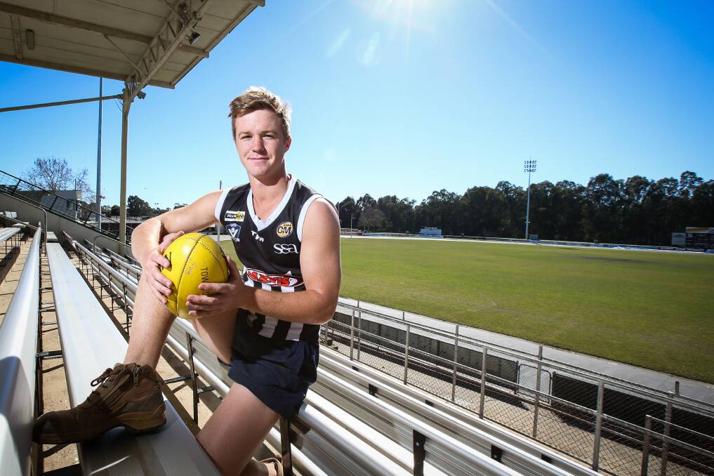 Wangaratta youngster Will Reilly is likely to face Yarrawonga gun Mark Whiley. Picture: JAMES WILTSHIRE