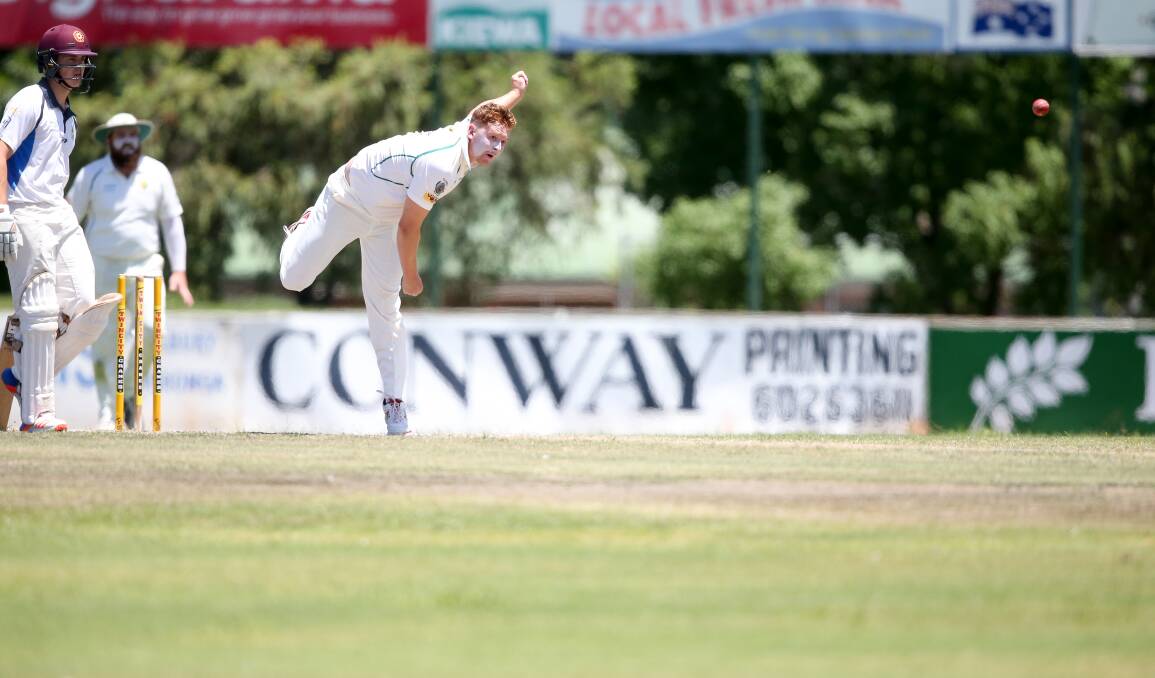 ALL-ROUNDER: North Albury's Ryan Addison has been effective with both bat and ball this season, his 44 against Albury proving crucial in the win.