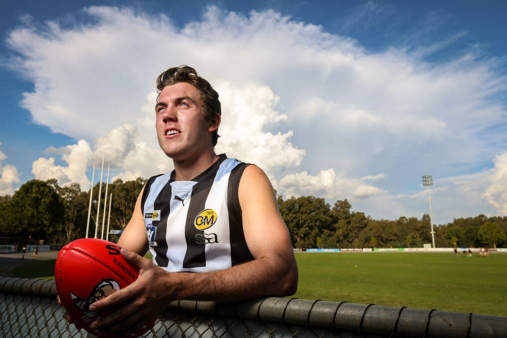 QUIET ACHIEVER: Wangaratta forward Ben Bray sneaks under the radar with a host of profile players around. Picture: JAMES WILTSHIRE