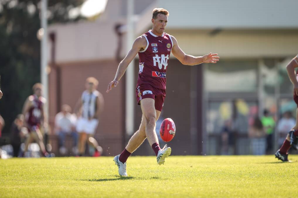 Sam Jewell was outstanding for the Bulldogs, kicking three goals. He's played much of the season in defence, but took his opportunities against the Hawks.