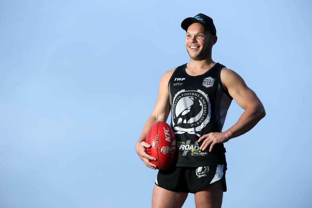 TOUGH STUFF: Rugged on-baller Matt Kelly will play his 200th game when the Pies face Yarrawonga on Easter Sunday. Picture: KYLIE ESLER