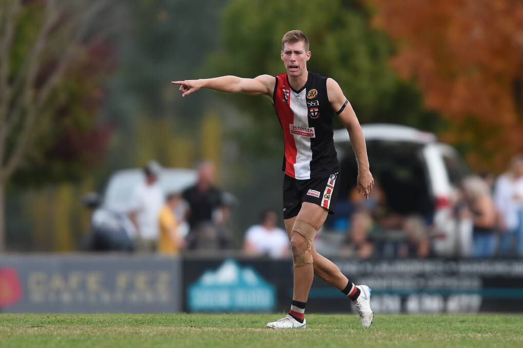 Myrtleford will be without coach Jake Sharp for the eagerly anticipated home match against Albury. Co-captain Matt Dussin was already set to miss the game.
