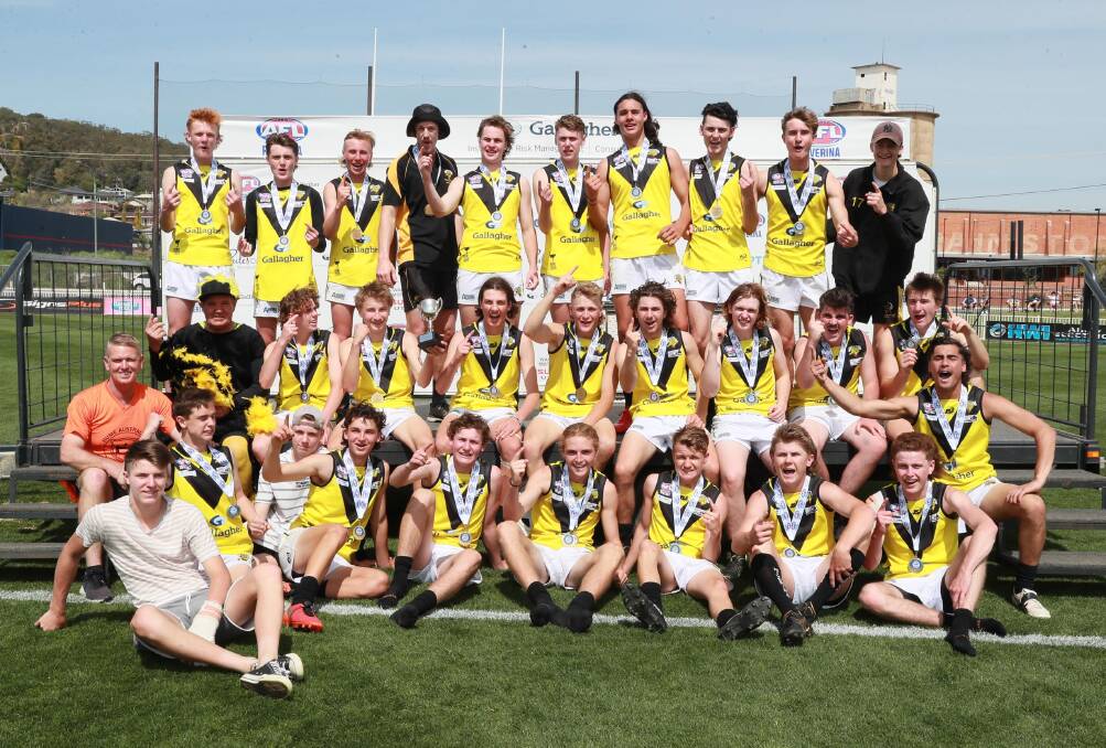 TOP EFFORT: Osborne entered the higher standard AFL Riverina Championship and showed its ability to adapt, snaring the flag. Picture: LES SMITH