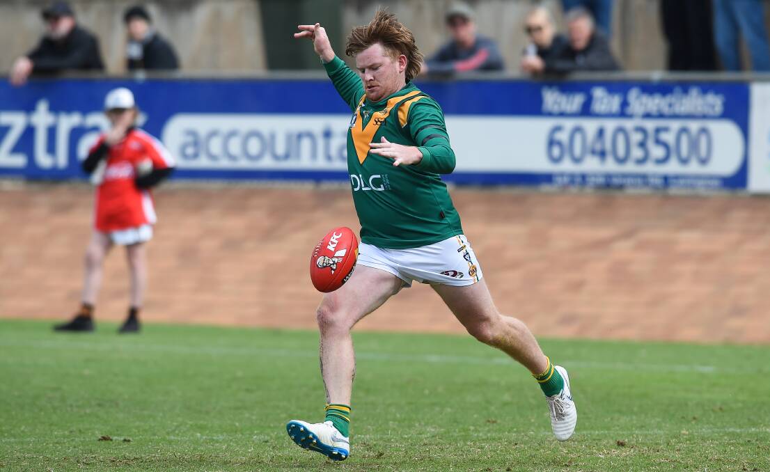 North's Ned McKeown kicked two goals as the Hoppers moved away from the bottom with their second win over Wodonga this season.