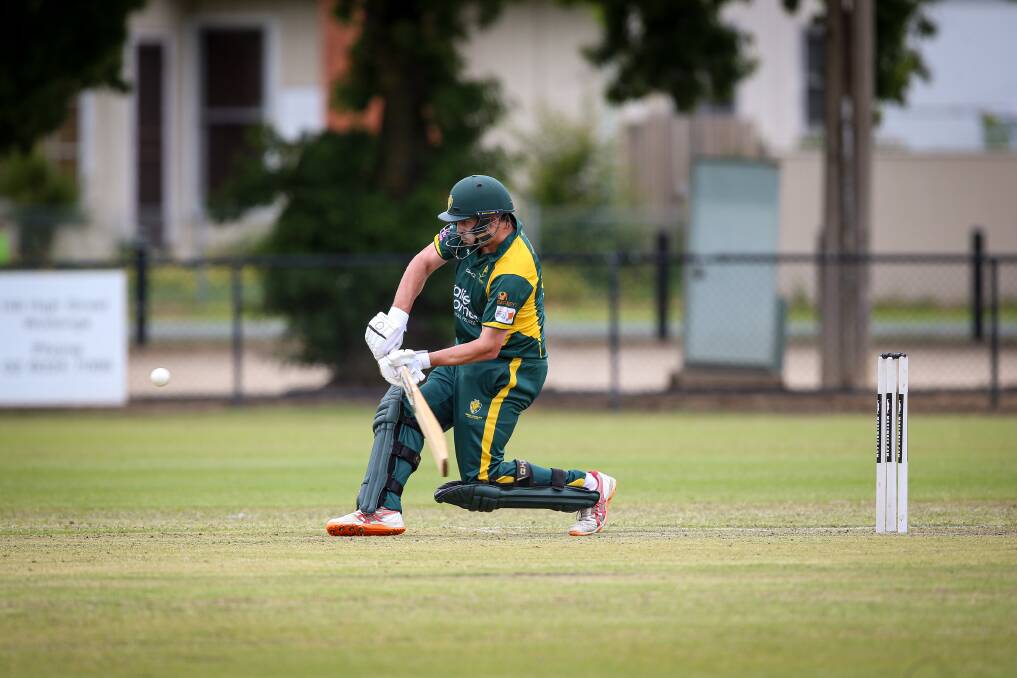 Ash Borella is racing to be fit for Saturday's Cricket Albury-Wodonga grand final against Albury after injuring his hamstring while fielding during the preliminary final win.