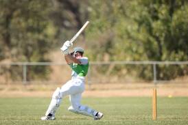 Walla's Joel Merkel was outstanding with the ball against Holbrook, claiming six wickets. Picture by James Wiltshire.

