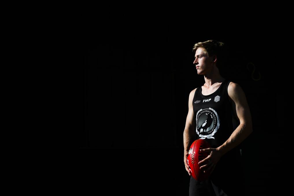 OUT OF THE SHADOWS: Joe Richards was identified as a talented teen, but he took the next step last season, winning the best and fairest and pushing into the league's top 10 players. Picture: KYLIE ESLER
